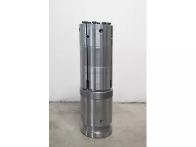 Briquette press head